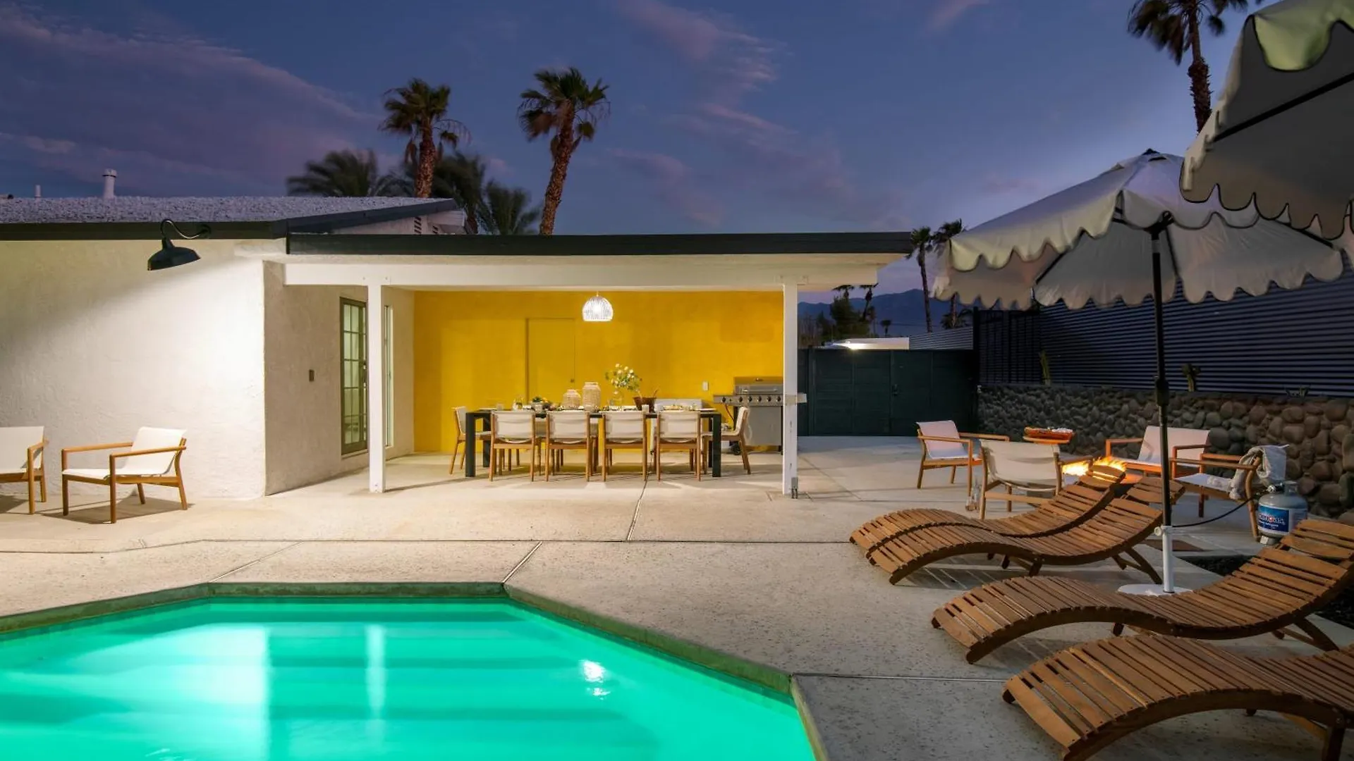 Feriehus Yellowjacket By Avantstay Entertainer'S Yard 20Min 2 Coachella Valley Preserve Str Permit5161 Palm Springs USA